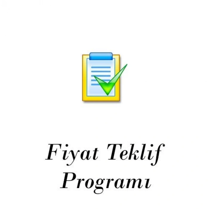 Ak Teklif - Fiyat Teklif Programı