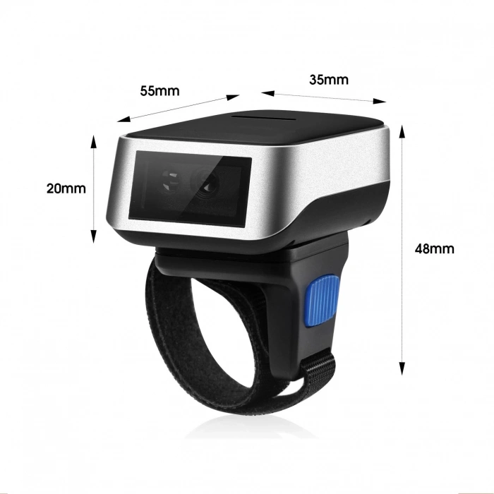 Ptbarkod Bluetooth Yüzük Barkod Okuyucu 1D