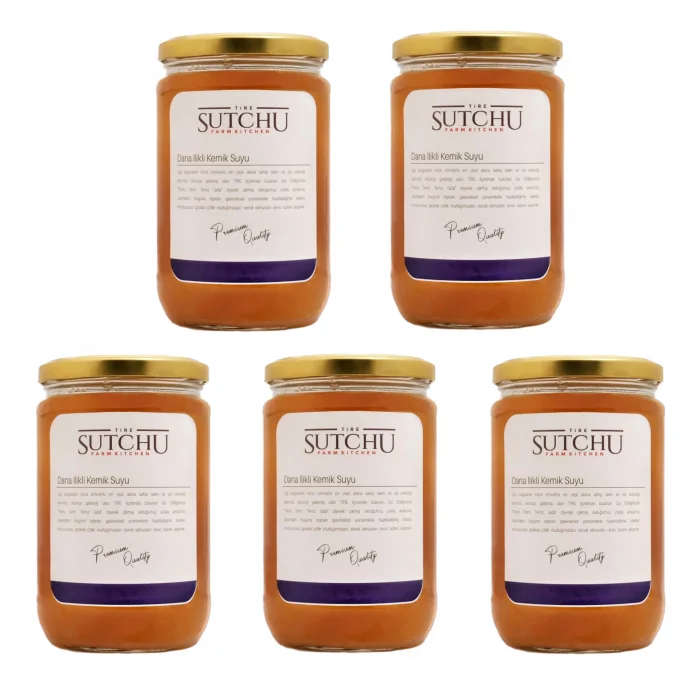 5 ADET DANA İLİKLİ KEMİK SUYU 660cc