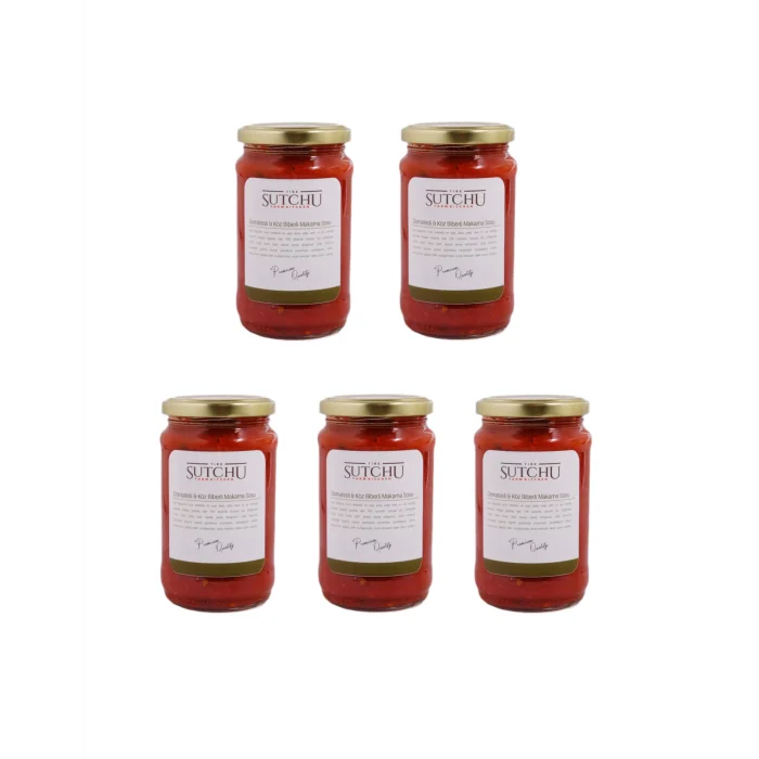 5’Lİ KÖZ BİBERLİ VE DOMATESLİ MAKARNA SOSU