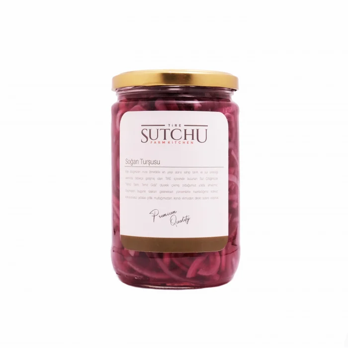 KIRMIZI SOĞAN TURŞUSU 660cc