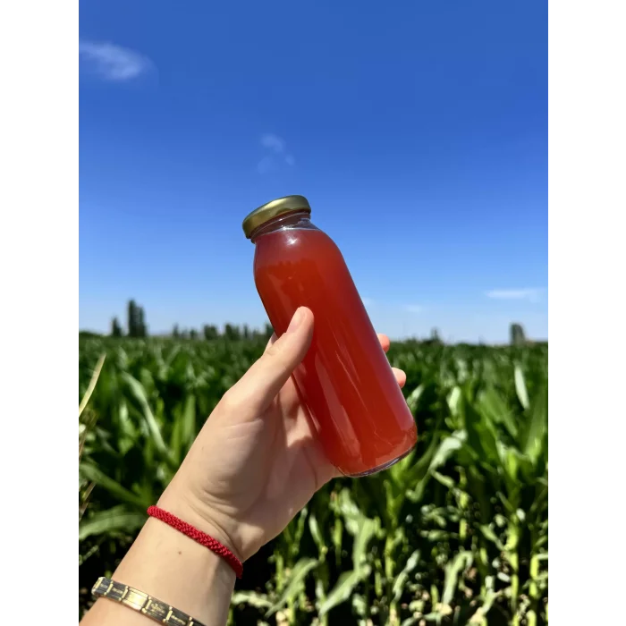 Organik Çilekli limonata (ilikli kemik suyundan) / 250 ml