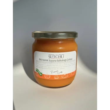 BALKABAĞI ÇORBASI ( DANA İLİKLİ KEMİK SUYUNDAN) // 425 ccc