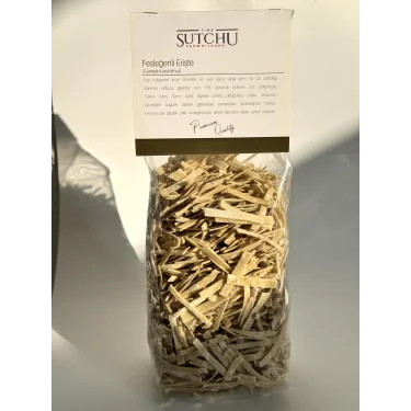 FESLEĞENLİ ERİŞTE (BUĞDAY UNLU) // 500 gr