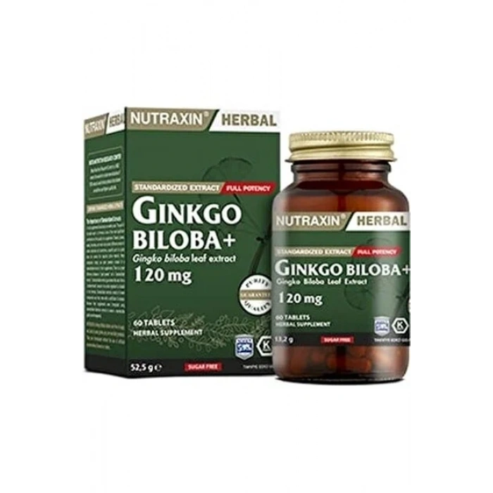 NUTRAXIN GINKGO BILOBA KAPSUL 60 kapsül