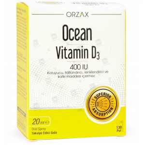 OCEAN VITAMIN D3 SPREY 400 IU 20 ml şişe