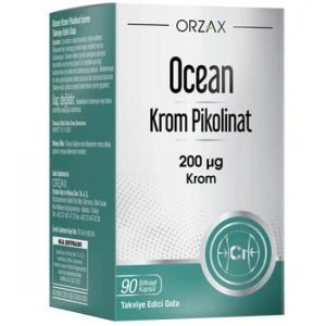 OCEAN KROM PIKOLINAT KAPSUL 200 mcg 90 kapsül