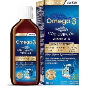 NUTRAXIN OMEGA 3 FOR KIDS 150 ml şişe
