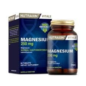 NUTRAXIN MAGNESIUM TAKVIYE EDICI GIDA TABLET 250 mg 60 tablet