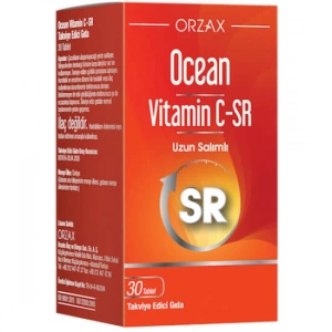 OCEAN VITAMIN C-SR TAKVIYE EDICI GIDA 30 tablet