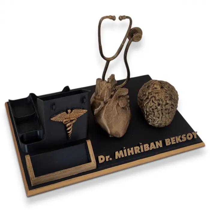 Doktorlara Özel Tasarım Masaüstü İsimlik