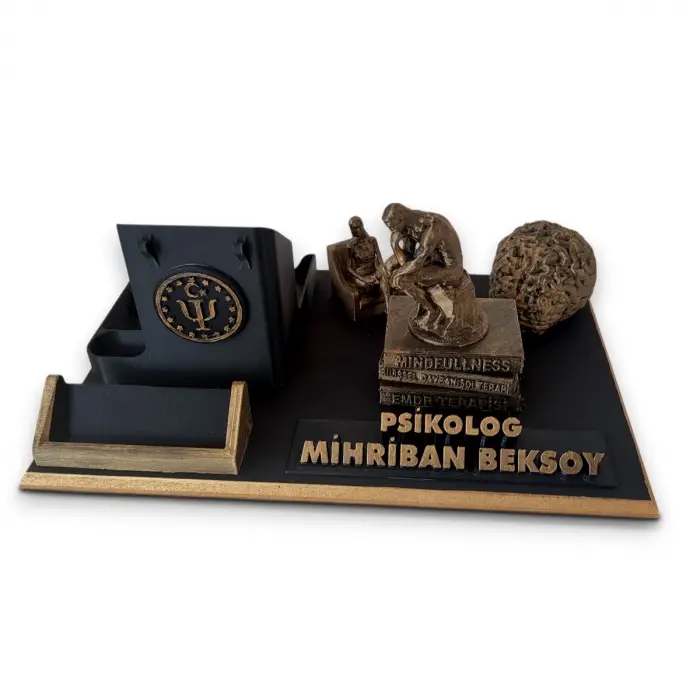Psikolog Masa İsimliği – Kişiye Özel Psikolog Ofis Hediyesi