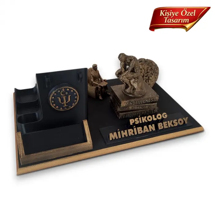 Psikolog Masa İsimliği – Kişiye Özel Psikolog Ofis Hediyesi