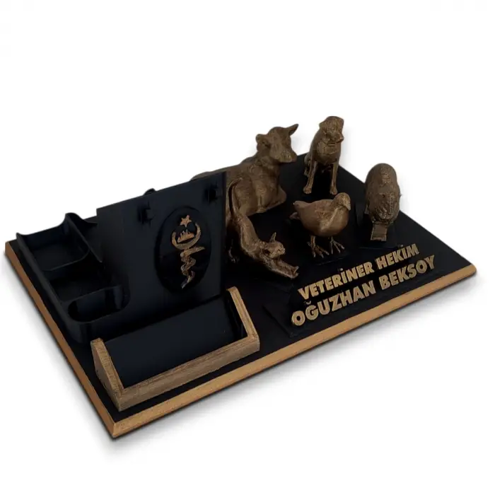 Veteriner Hekim Masa İsimliği – Kişiye Özel Veteriner Ofis Hediyesi