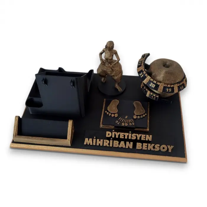 Diyetisyen Masa İsimliği – Kişiye Özel Diyetisyen Ofis Hediyesi