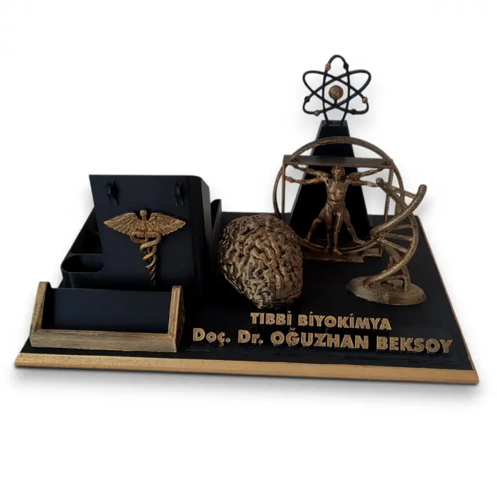 Tıbbi Biyokimya Uzmanı Masa İsimliği – Kişiye Özel Doktor Ofis Hediyesi