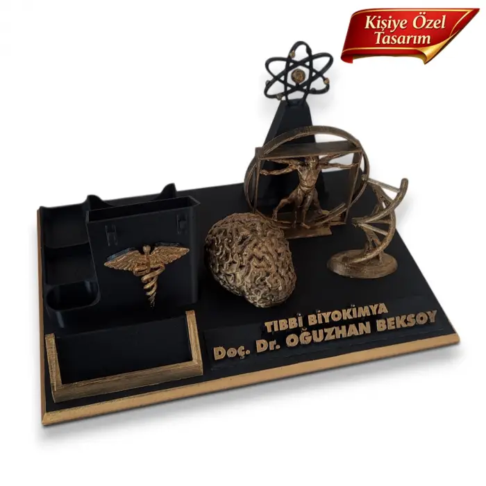 Tıbbi Biyokimya Uzmanı Masa İsimliği – Kişiye Özel Doktor Ofis Hediyesi
