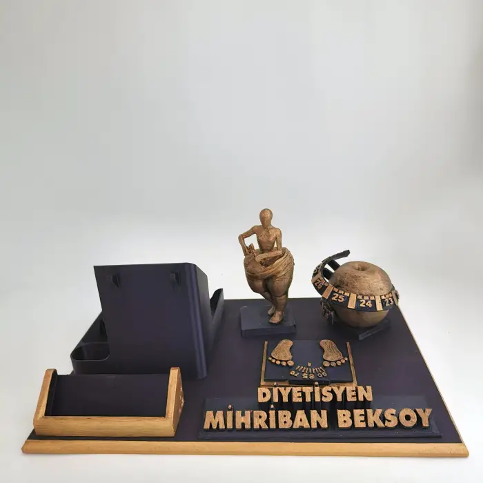 Diyetisyen Masa İsimliği – Kişiye Özel Diyetisyen Ofis Hediyesi