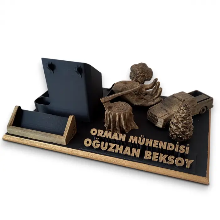 Orman Mühendisi Masaüstü İsimlik