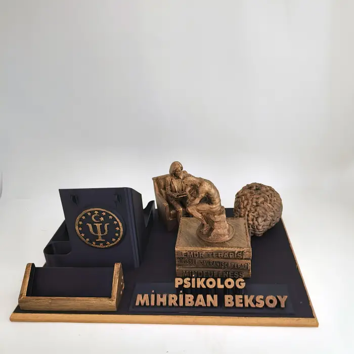 Psikolog Masa İsimliği – Kişiye Özel Psikolog Ofis Hediyesi
