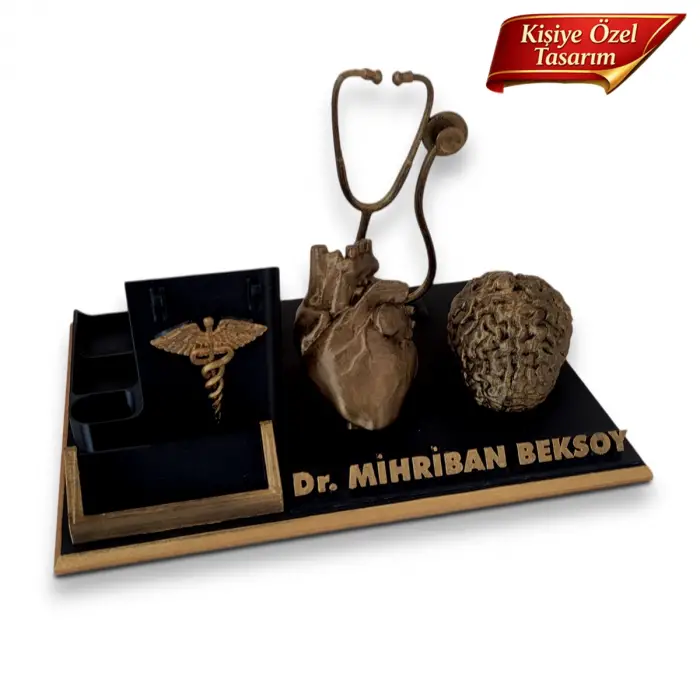 Doktorlara Özel Tasarım Masaüstü İsimlik