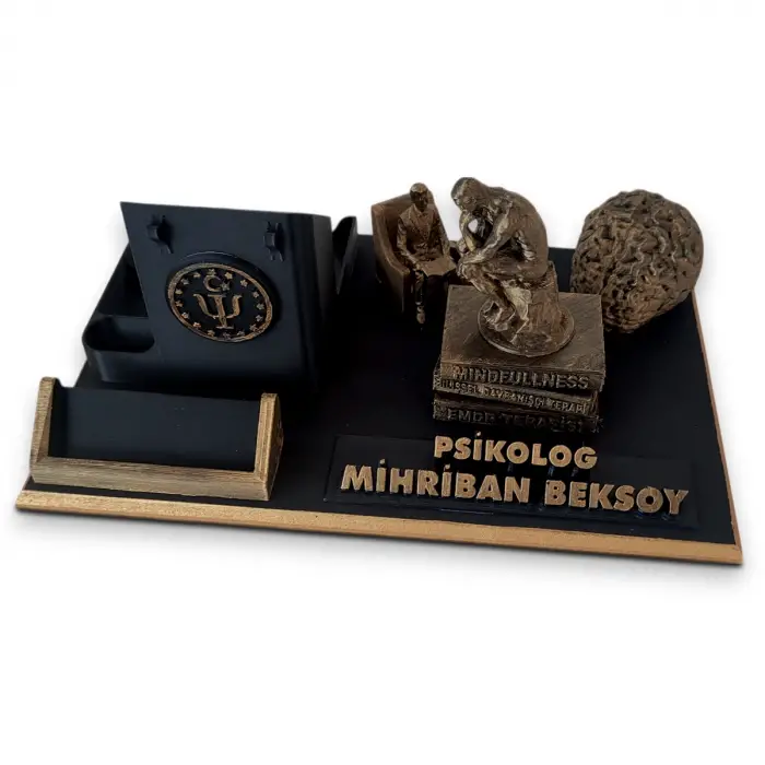 Psikolog Masa İsimliği – Kişiye Özel Psikolog Ofis Hediyesi