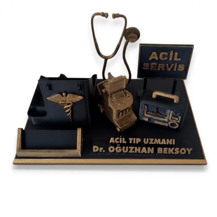 Acil Tıp Uzmanı Masaüstü İsimlik