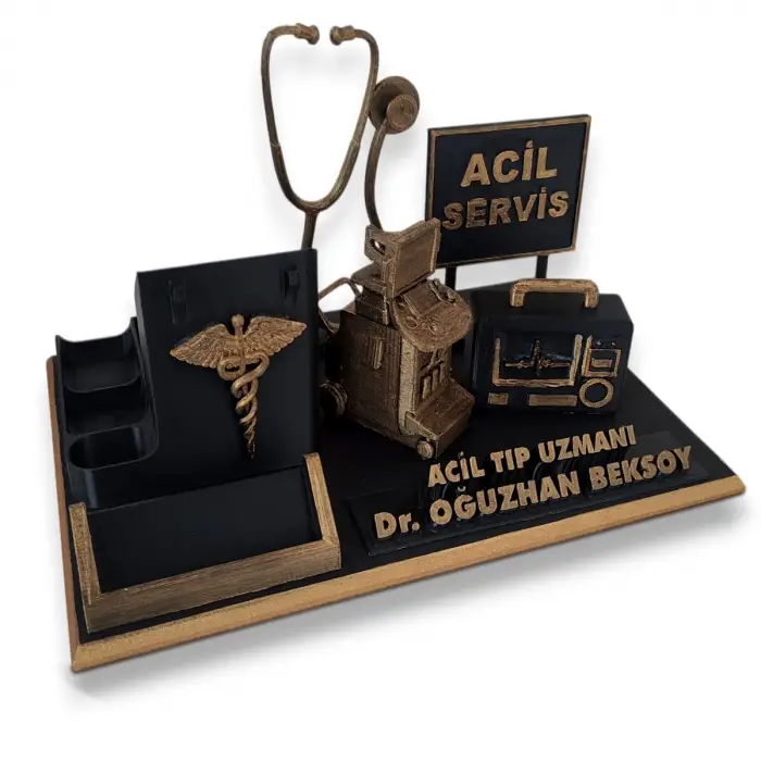 Acil Tıp Uzmanı Masaüstü İsimlik