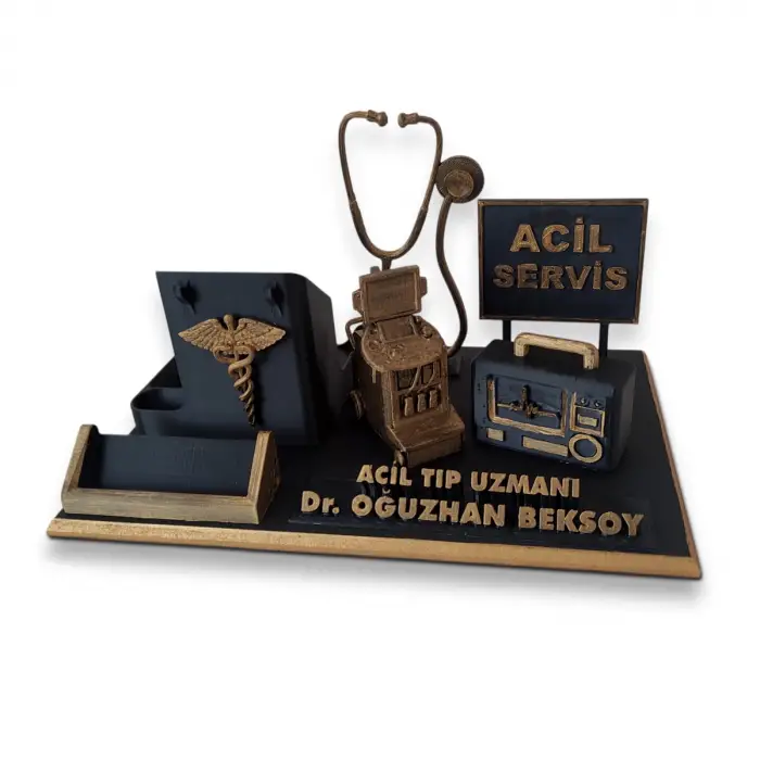 Acil Tıp Uzmanı Masaüstü İsimlik