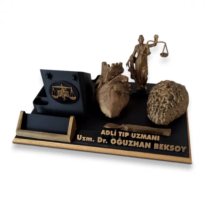 Adli Tıp Uzmanı Masaüstü İsimlik