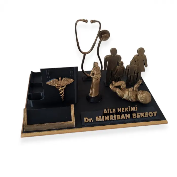 Aile Hekimi Masaüstü İsimlik