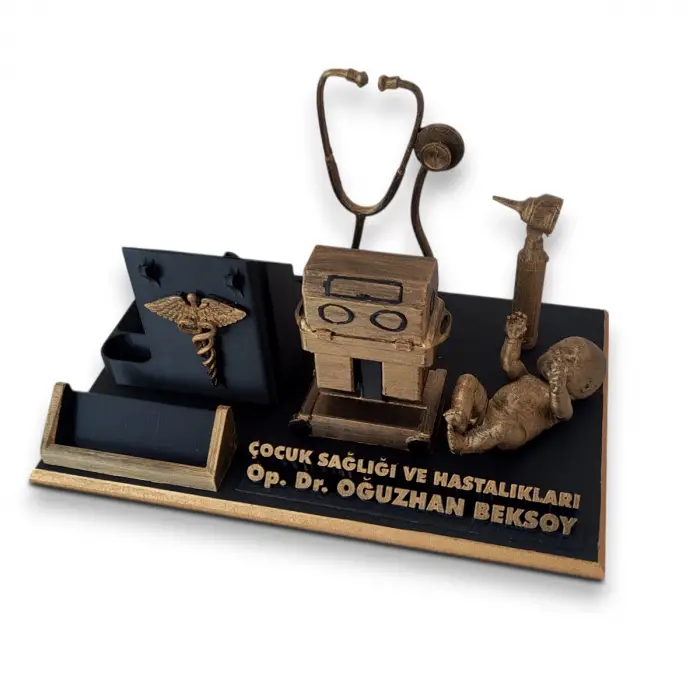 Çocuk Hastalıkları Doktoru Masaüstü İsimlik
