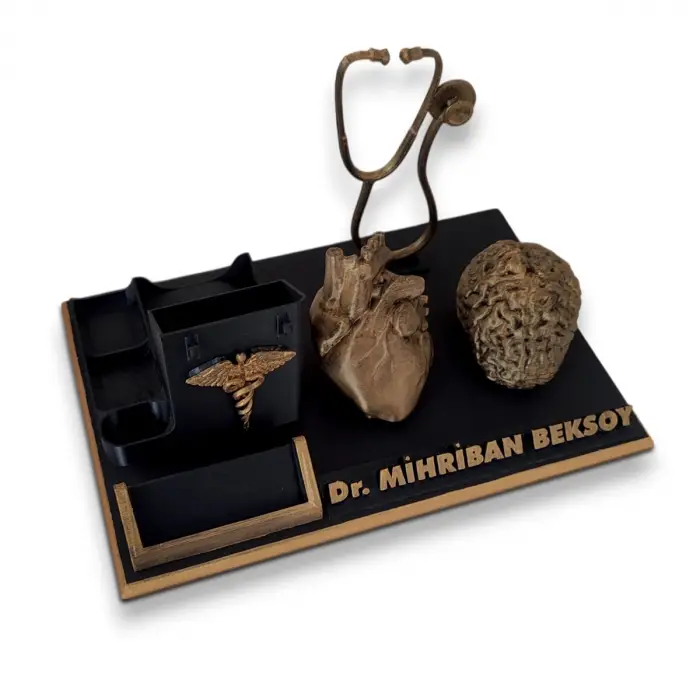 Doktorlara Özel Tasarım Masaüstü İsimlik