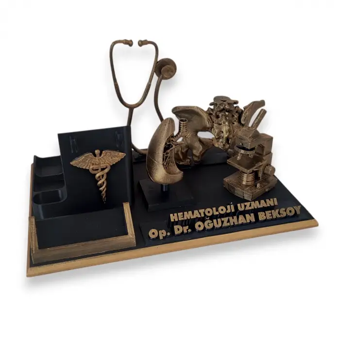 Hematoloji Doktoru Masaüstü İsimlik