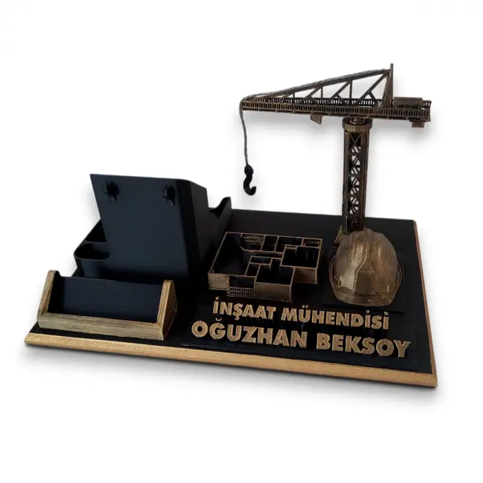 İnşaat Mühendisi Masaüstü İsimlik