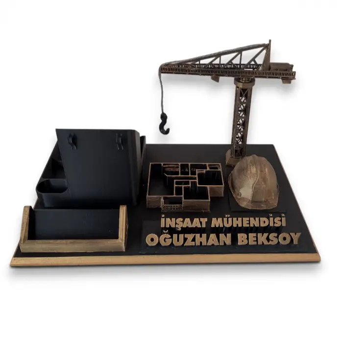 İnşaat Mühendisi Masaüstü İsimlik