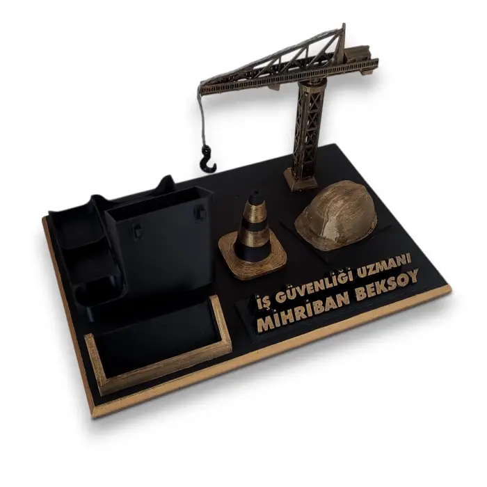 İş Güvenliği Uzmanı Masaüstü İsimlik