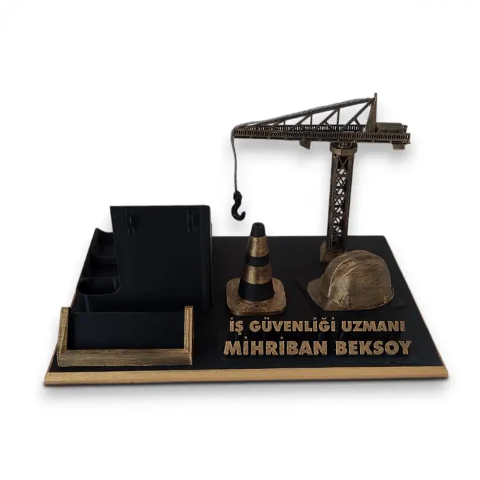 İş Güvenliği Uzmanı Masaüstü İsimlik