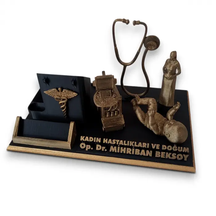 Kadın Hastalıkları ve Doğum Uzmanı Masaüstü İsimlik