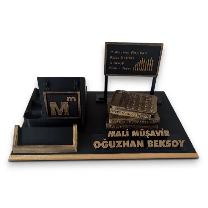 Mali Müşavir / Muhasebeci Masaüstü İsimlik