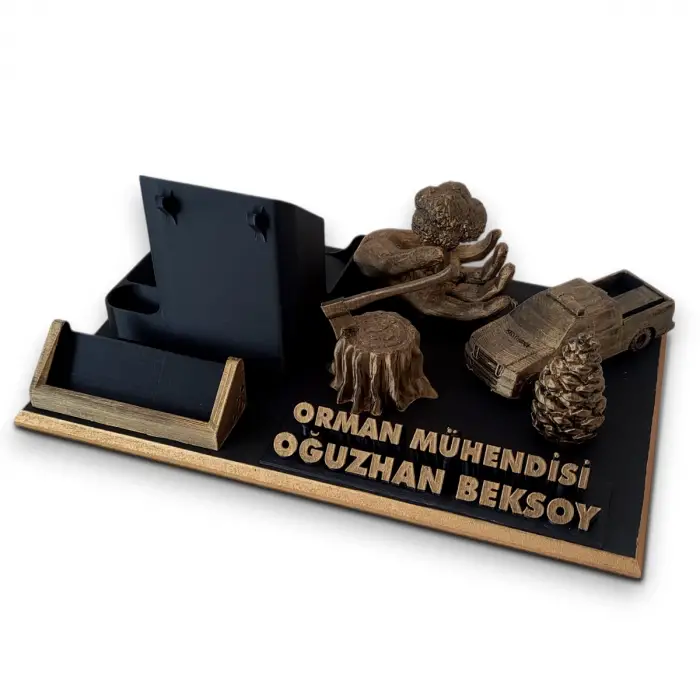 Orman Mühendisi Masaüstü İsimlik