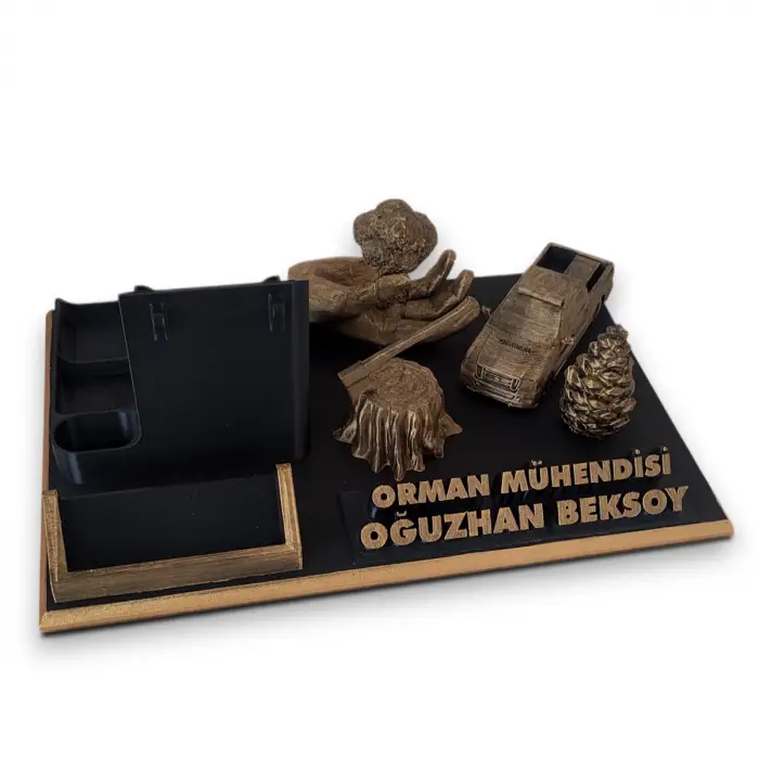 Orman Mühendisi Masaüstü İsimlik