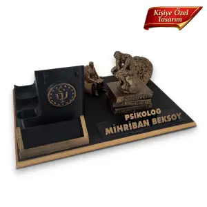 Psikolog Masa İsimliği – Kişiye Özel Psikolog Ofis Hediyesi