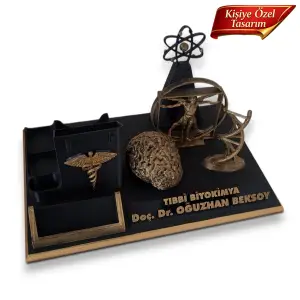 Tıbbi Biyokimya Uzmanı Masa İsimliği – Kişiye Özel Doktor Ofis Hediyesi