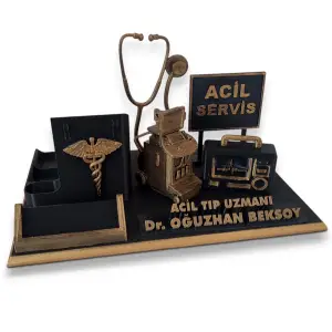 Acil Tıp Uzmanı Masaüstü İsimlik