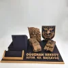 Kişiye Özel Askeri Personel Masa İsimliği ve Kartvizitlik
