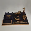 Kişiye Özel Odyolog Masa İsimliği ve Kartvizitlik