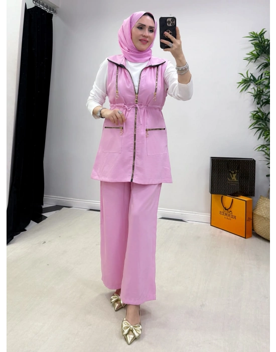3lü Takım Pembe