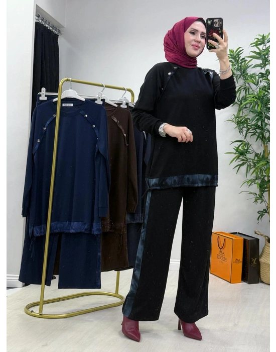 Batik Desen Takım Siyah