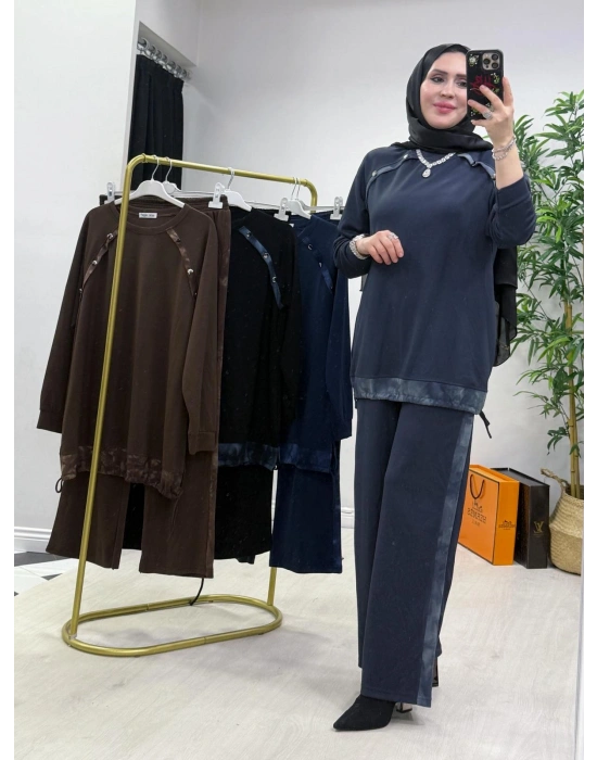 Batik Desen Takım Gri